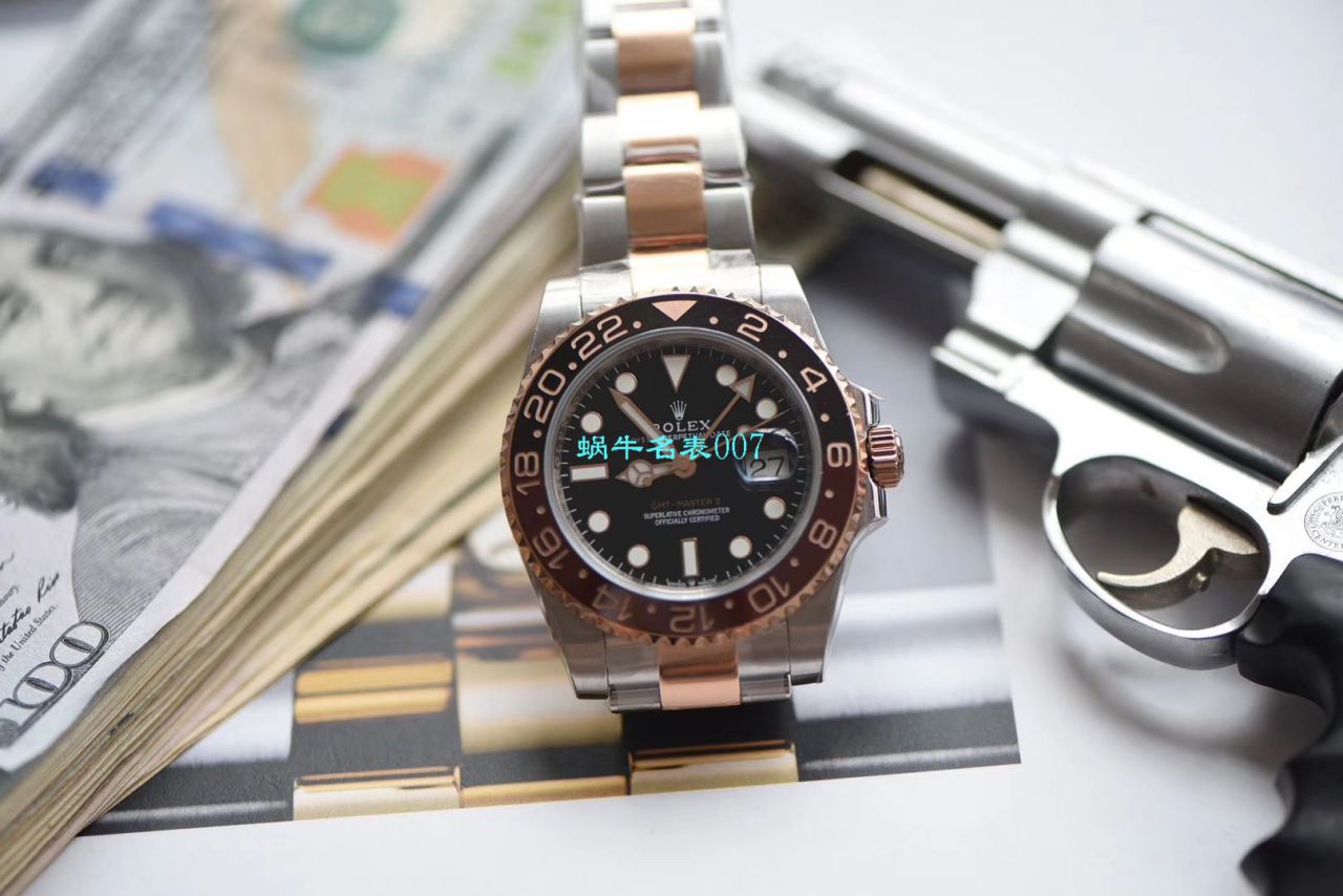【LF Factory Rolex间金沙士圈 Replica Copy 表】 Rolex  GMT MASTER II系列m126711chnr-0002 wrist watches  / R396