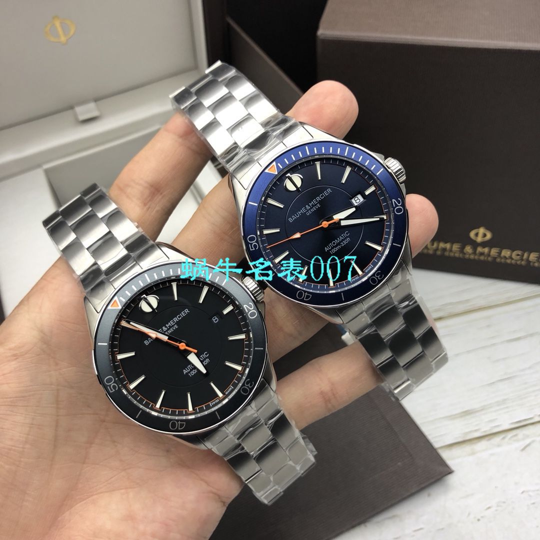 【渠道原单Baume&Mercier】名士表克里顿俱乐部系列M0A10340，10378 wrist watches  / BM07