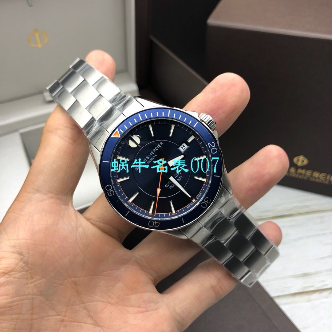 【渠道原单Baume&Mercier】名士表克里顿俱乐部系列M0A10340，10378 wrist watches  / BM07