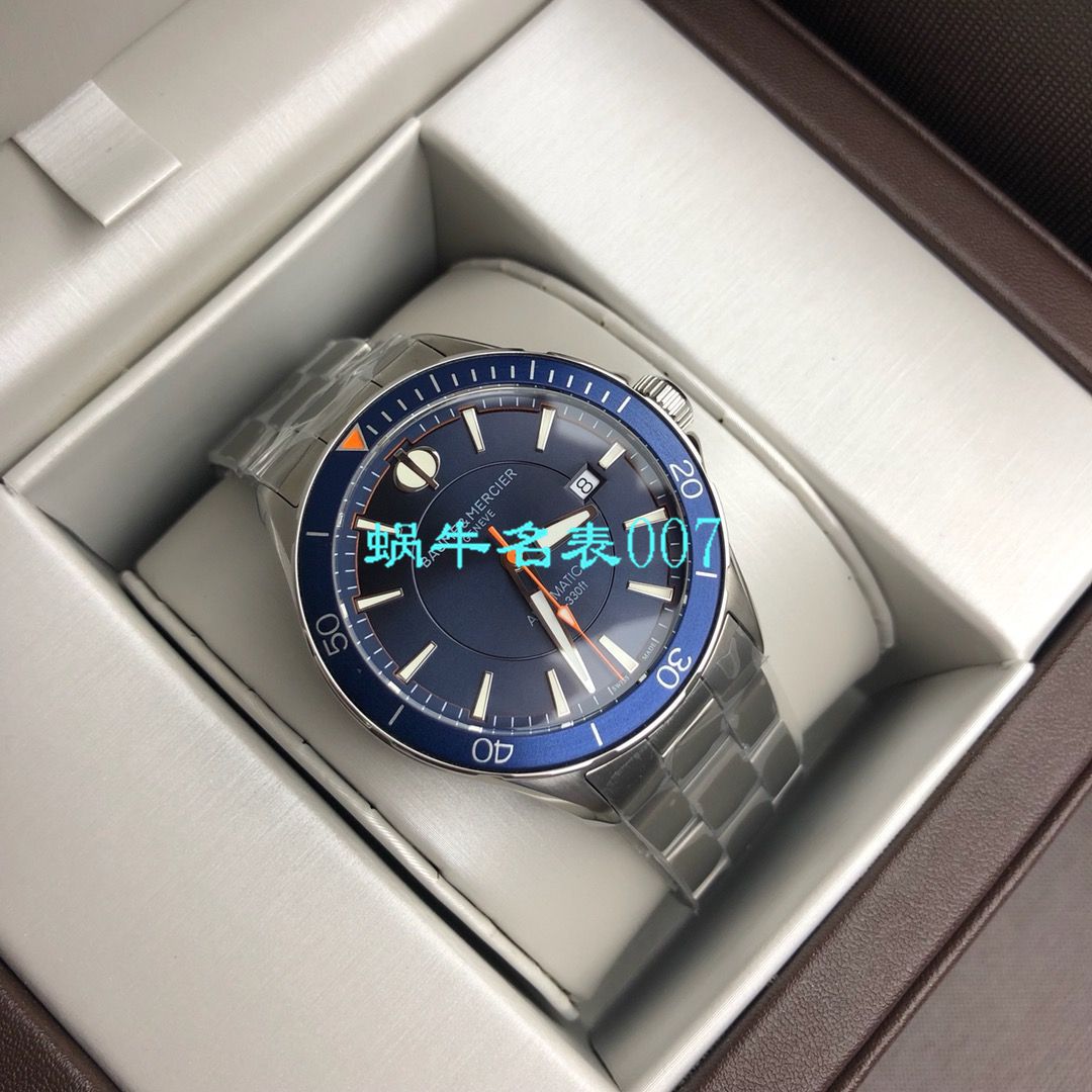 【渠道原单Baume&Mercier】名士表克里顿俱乐部系列M0A10340，10378 wrist watches  / BM07