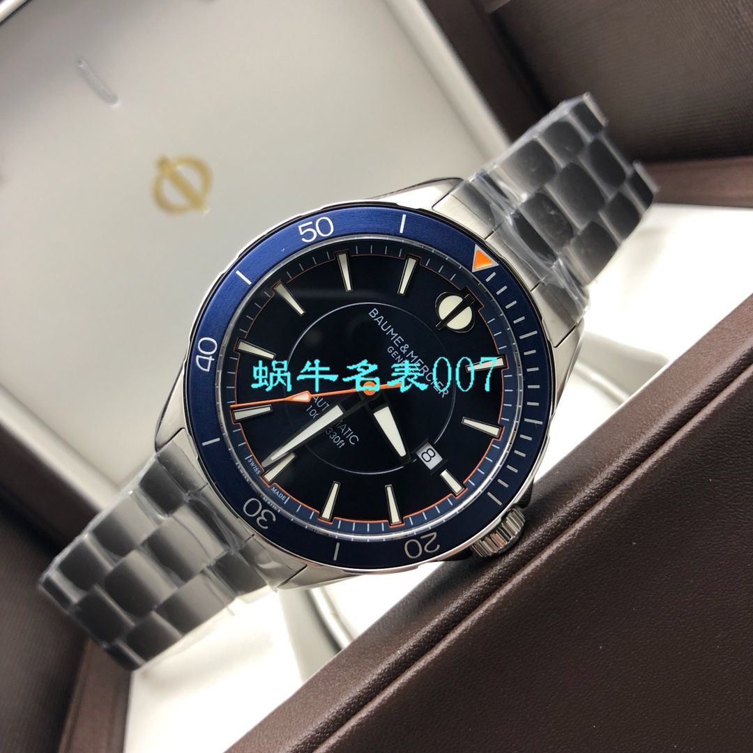 【渠道原单Baume&Mercier】名士表克里顿俱乐部系列M0A10340，10378 wrist watches  / BM07
