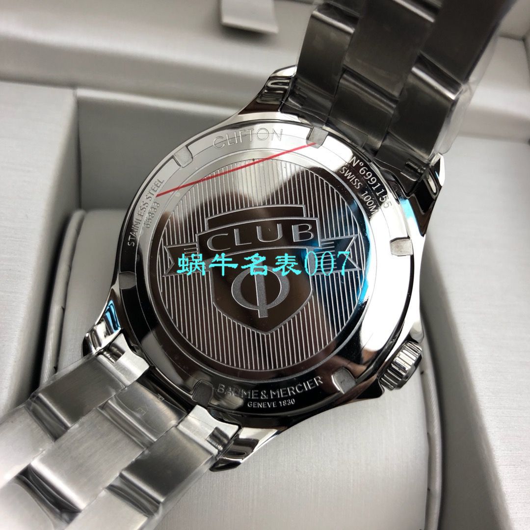 【渠道原单Baume&Mercier】名士表克里顿俱乐部系列M0A10340，10378 wrist watches  / BM07