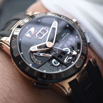 【评测TWA Ulysse Nardin  Replica Copy  Watches 】 Ulysse Nardin 表复杂功能系列326-03 wrist watches 