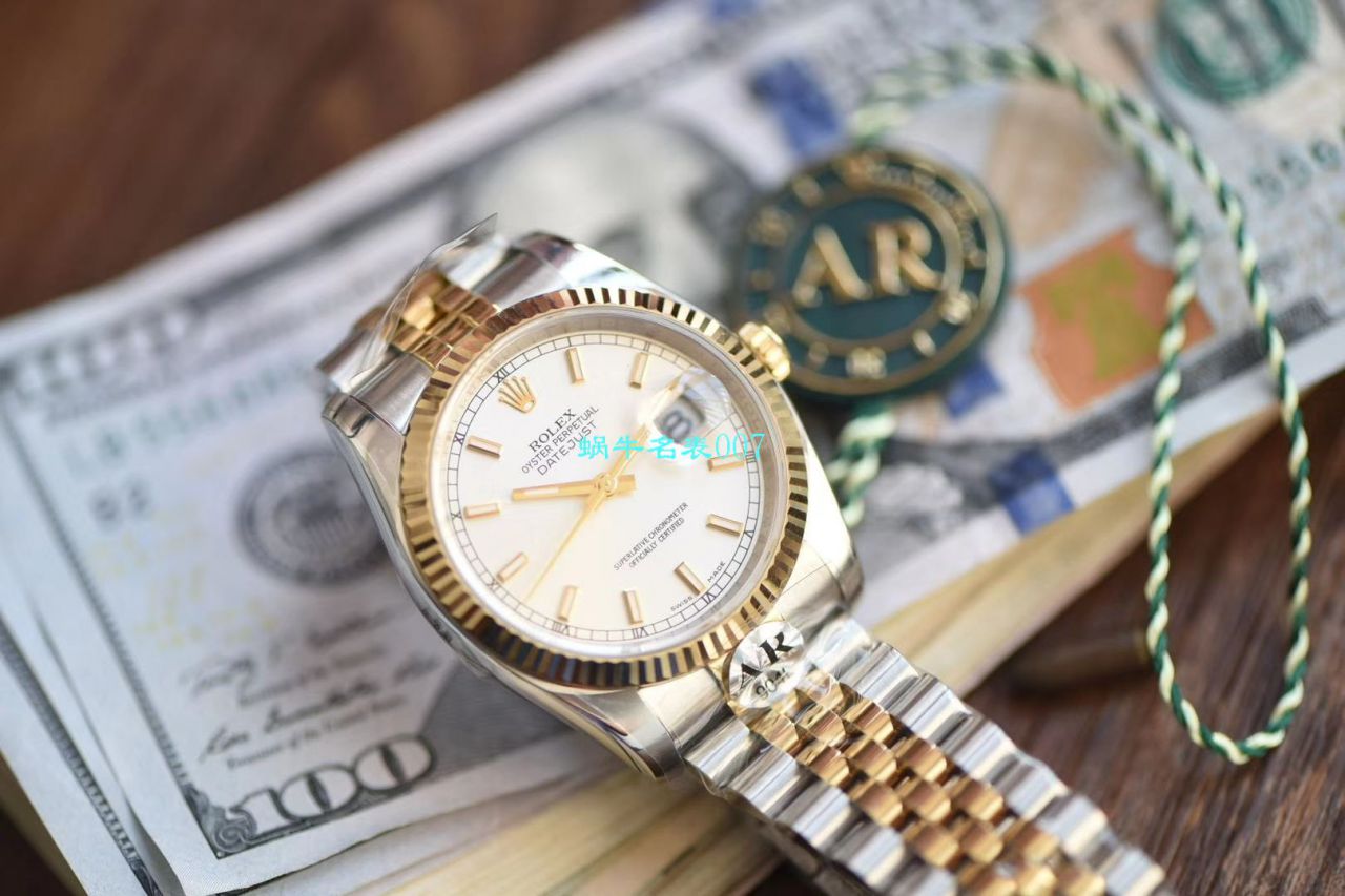 【 Video analysis AR Factory Rolex Replica Copy  Watches 】 Rolex  DATEJUST超级904L最强V2升级版116233  Datejust 36系列 wrist watches  / R398