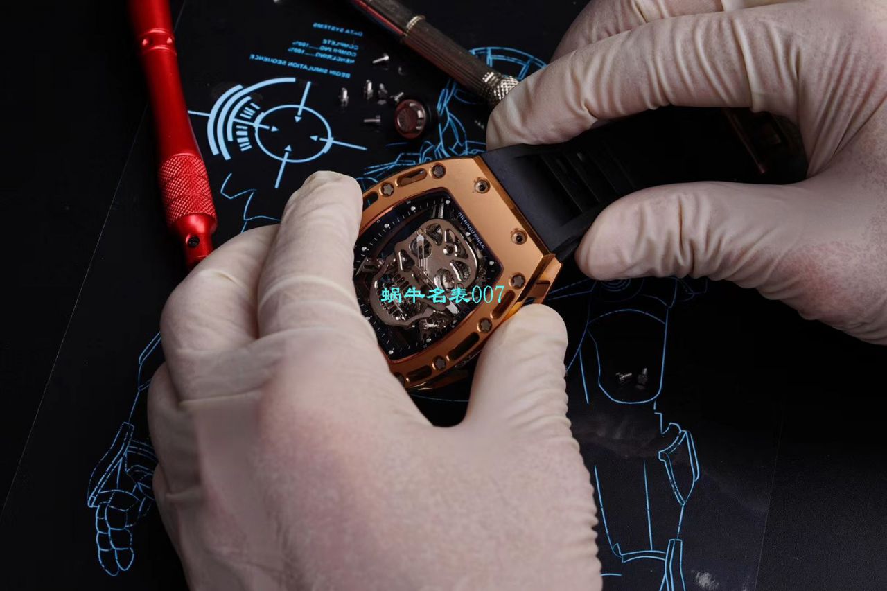 【 Video analysis EUR Factory Richard Mille仿表价格 top  Replica Copy 】俄罗斯紫金版 RICHARD MILLE 至尊鬼王RM052 / RM052jin