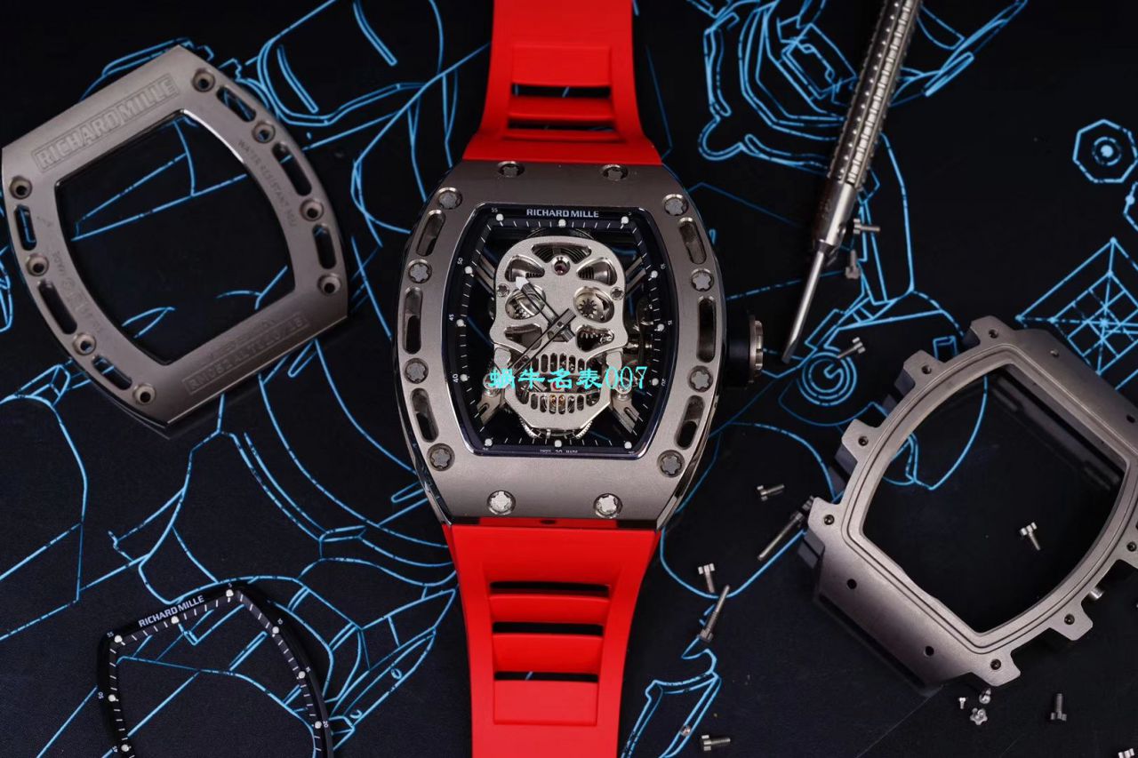 【 Video analysis EUR Factory Richard Mille仿表价格 top  Replica Copy 】俄罗斯紫金版 RICHARD MILLE 至尊鬼王RM052 / RM052jin