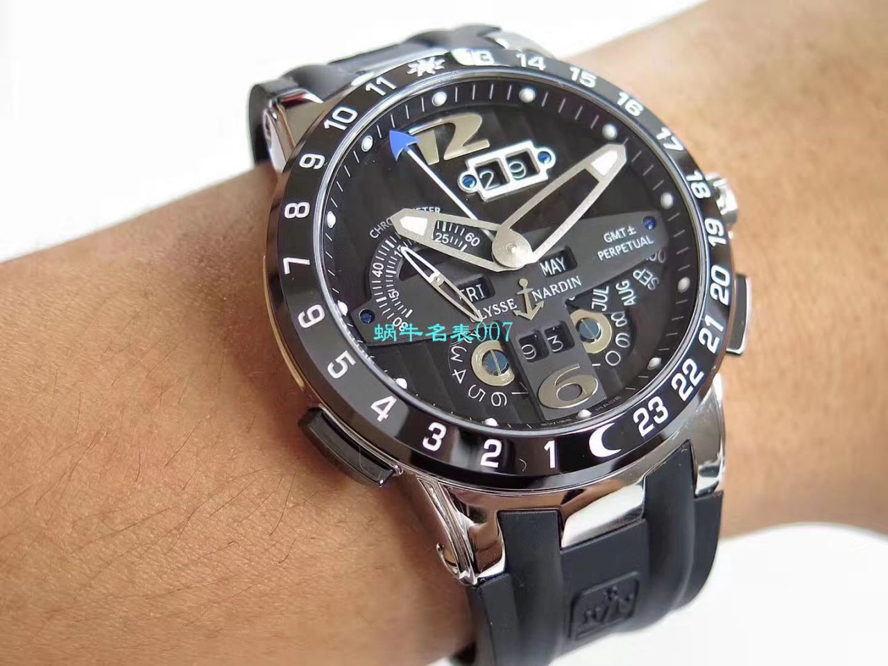 【TWA Factory  Perfect Ulysse Nardin精 Replica Watches 】 Ulysse Nardin 表复杂功能系列320-00-3 wrist watches  / YD019