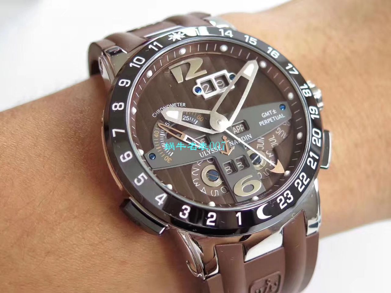 【TWA Factory  Perfect Ulysse Nardin精 Replica Watches 】 Ulysse Nardin 表复杂功能系列320-00-3 wrist watches  / YD019