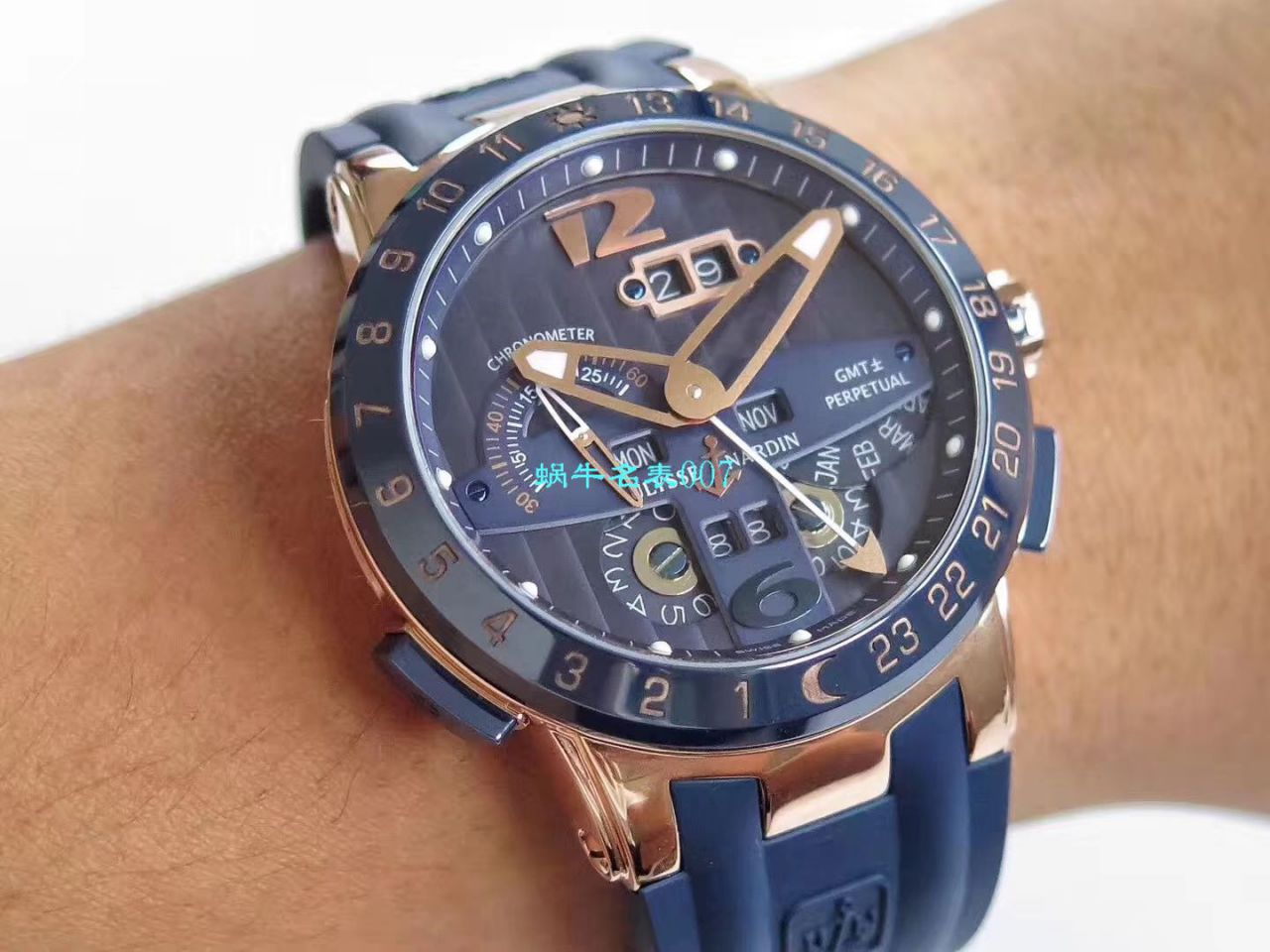 【TWA Factory  Perfect Ulysse Nardin精 Replica Watches 】 Ulysse Nardin 表复杂功能系列320-00-3 wrist watches  / YD019