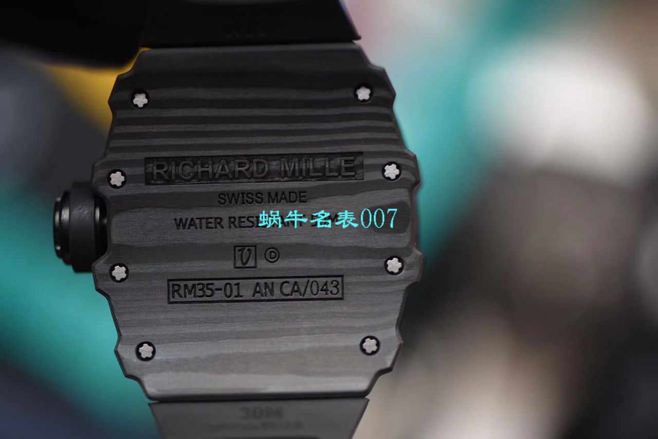 【 Video analysis NT Factory 升级版 Replica Watches 】 RICHARD MILLE Richard Mille男士系列RM 35-02 wrist watches  / NT03502V2