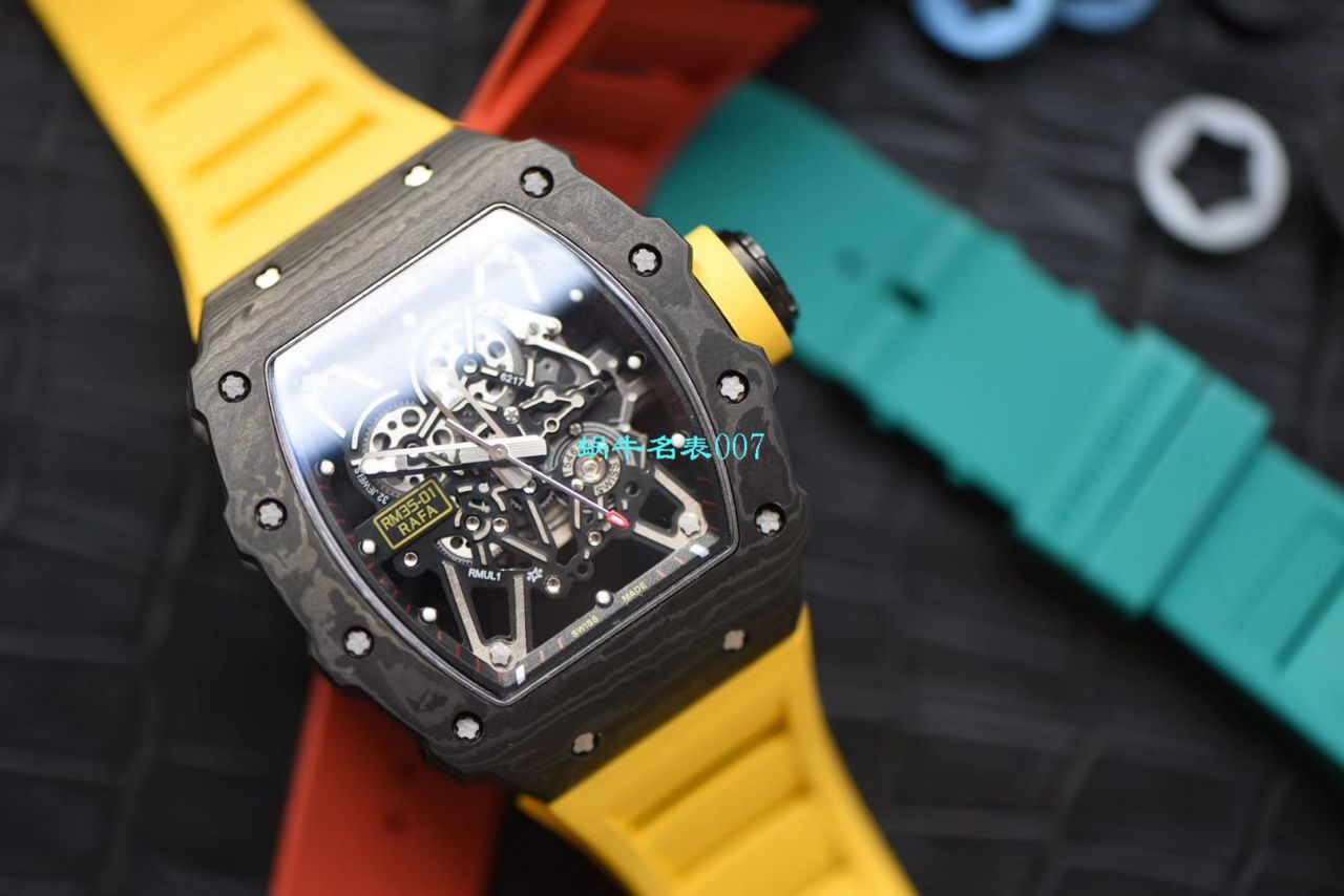 【 Video analysis NT Factory 升级版 Replica Watches 】 RICHARD MILLE Richard Mille男士系列RM 35-02 wrist watches  / NT03502V2
