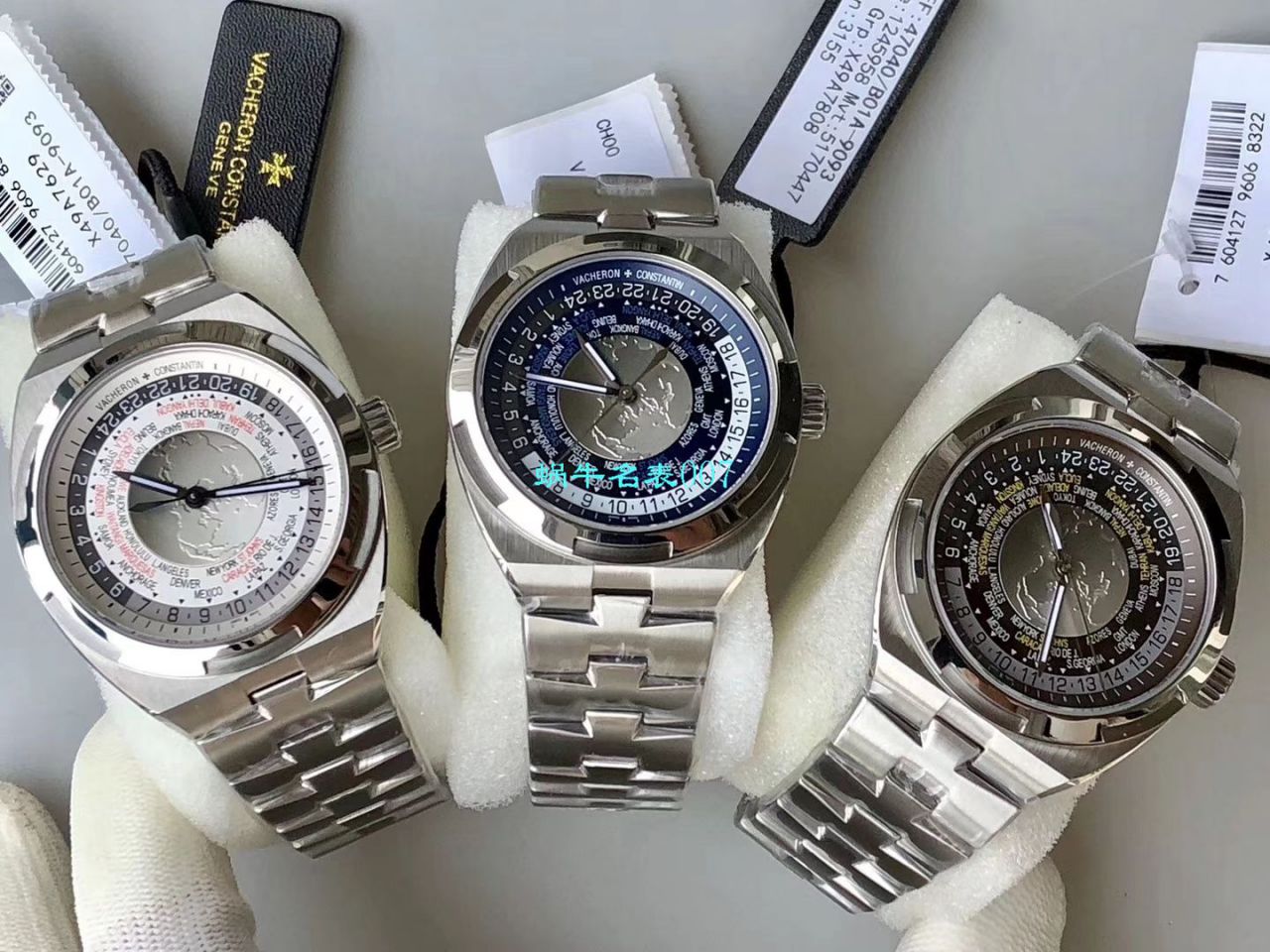 【8F Factory Vacheron Constantin Replica Copy  Watches 】Vacheron Constantin   Overseas 系列7700V/110A-B172，7700V/110A-B129，7700V/110A-B176 wrist watches  / JS201