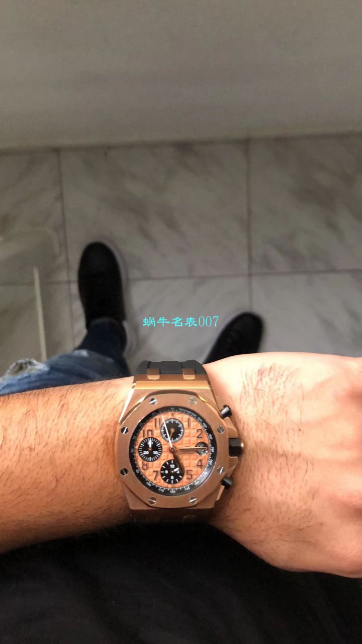 【JF Factory  Perfect  Knockoff 】Audemars Piguet  Royal Oak Offshore 系列26470OR.OO.1000OR.01 wrist watches  / AP002