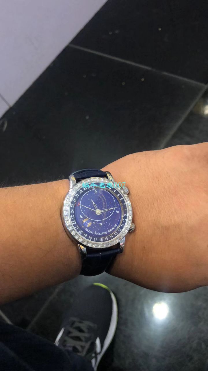 【台湾 Factory 璀璨星空 Replica Copy 表】 PATEK PHILIPPE 超级复杂功能计时系列6104G-001 wrist watches  / BD233