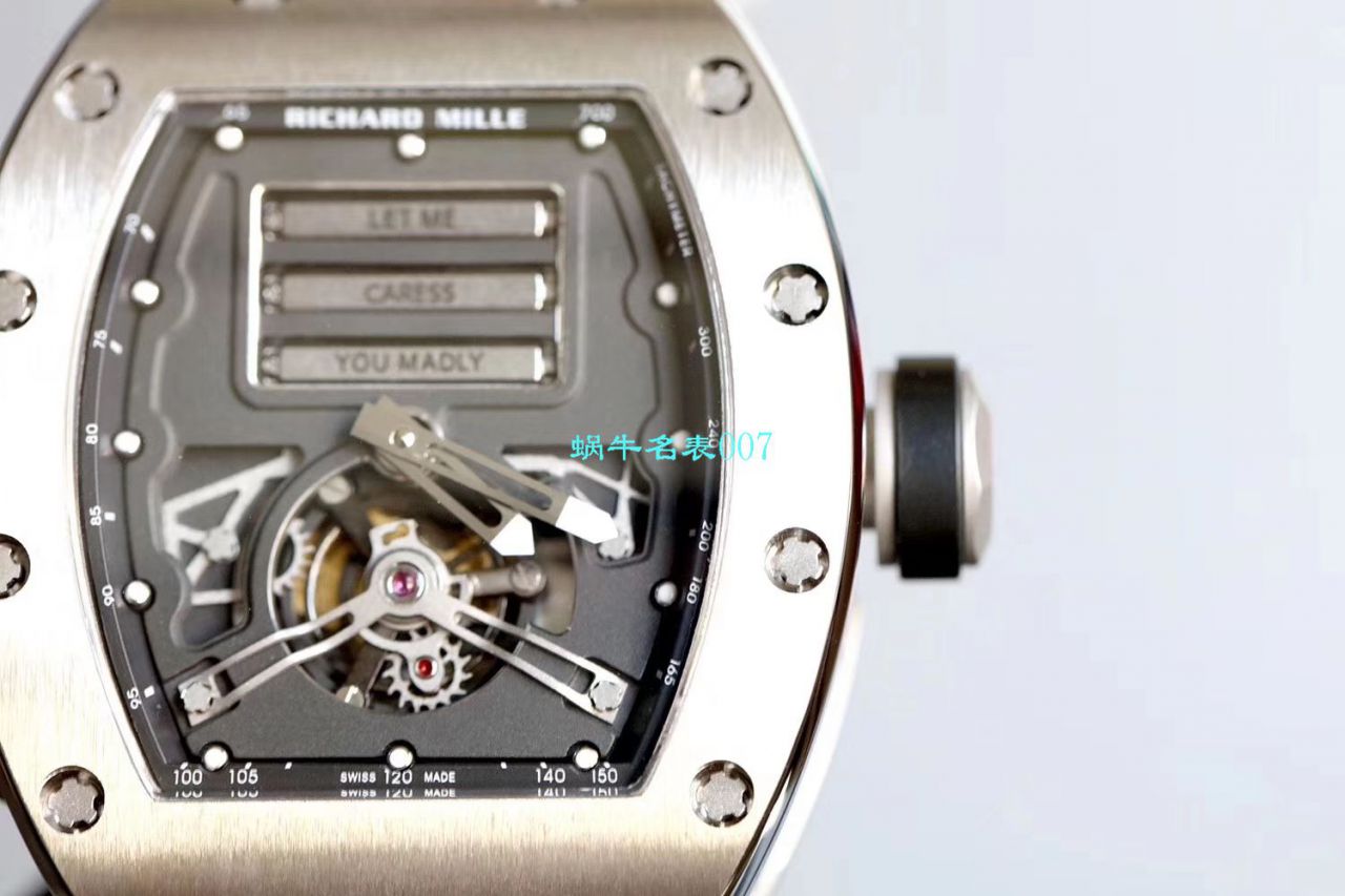 【RM Perfect  High quality  Replica Watches 】RICHARD MILLE 男士系列RM 69Ti情色 wrist watches  / RM 69Ti