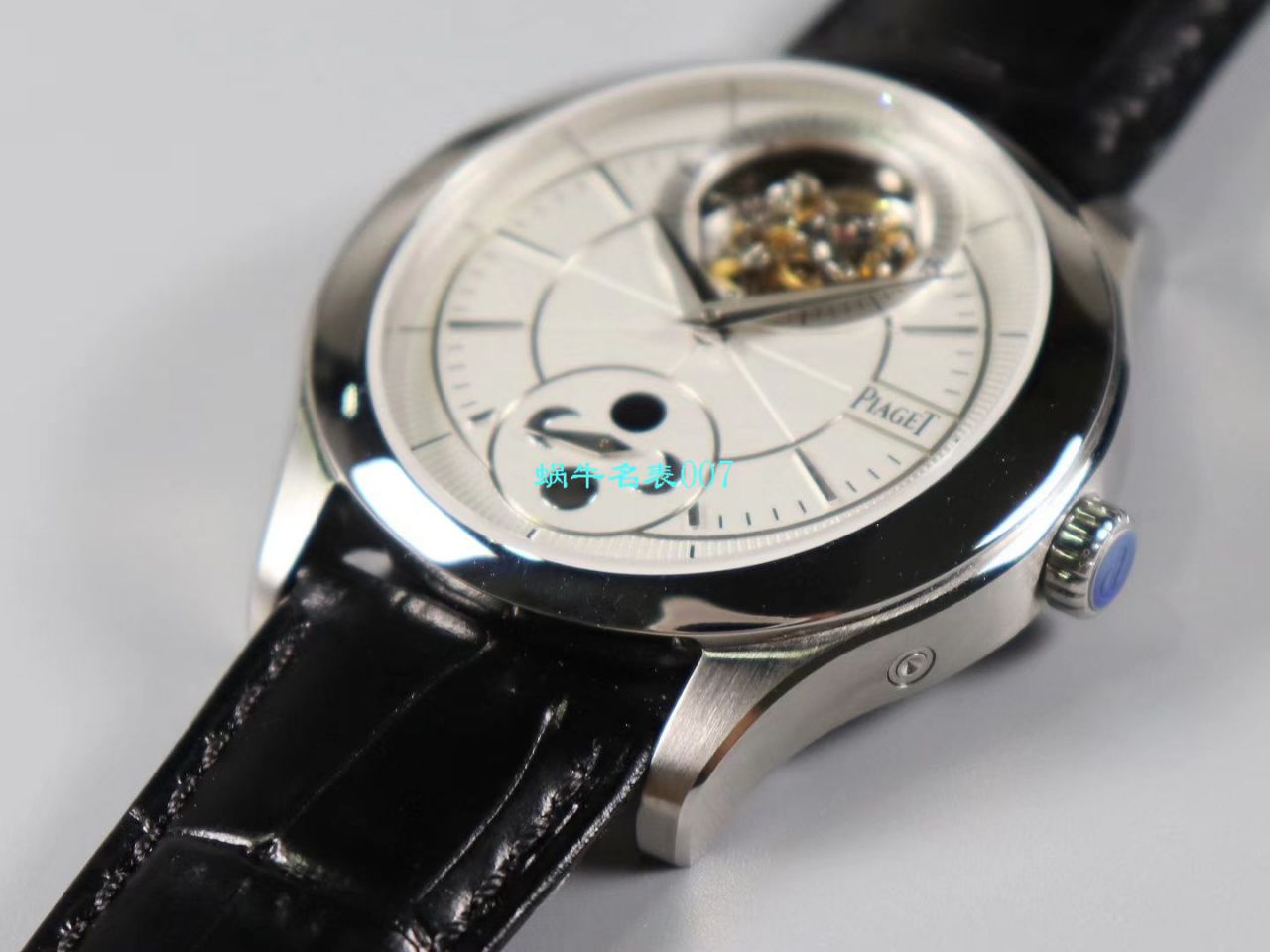 【R8 Factory PIAGET Replica Copy  Watches 】 Piaget BLACK -TIE系列G0A37115,G0A38114 Tourbillon  wrist watches  / PT021
