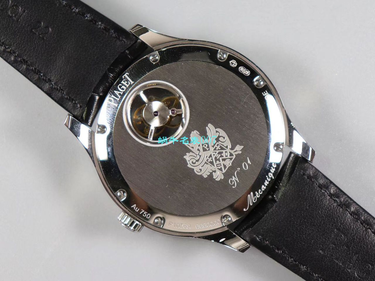 【R8 Factory PIAGET Replica Copy  Watches 】 Piaget BLACK -TIE系列G0A37115,G0A38114 Tourbillon  wrist watches  / PT021