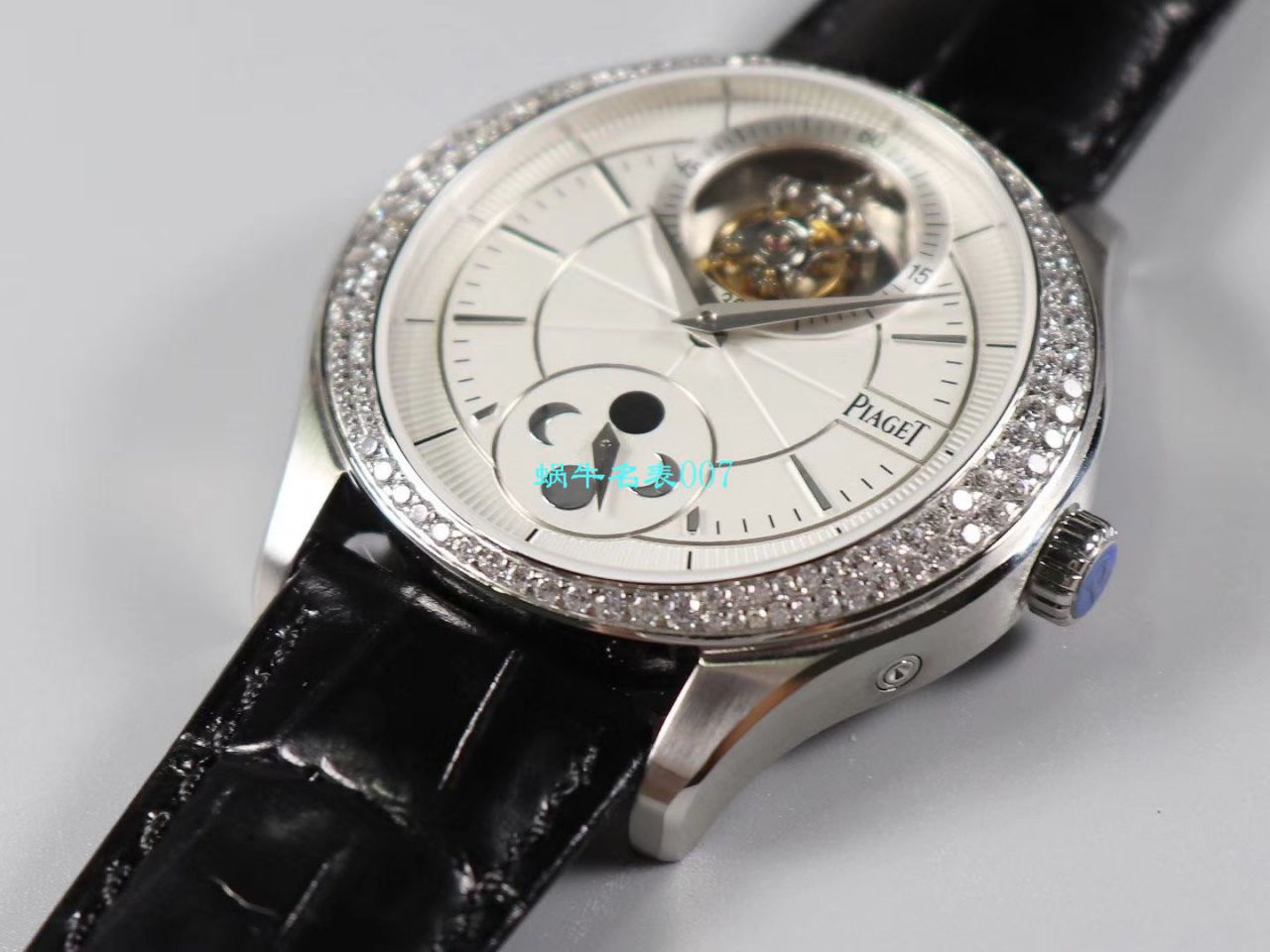 【R8 Factory PIAGET Replica Copy  Watches 】 Piaget BLACK -TIE系列G0A37115,G0A38114 Tourbillon  wrist watches  / PT021