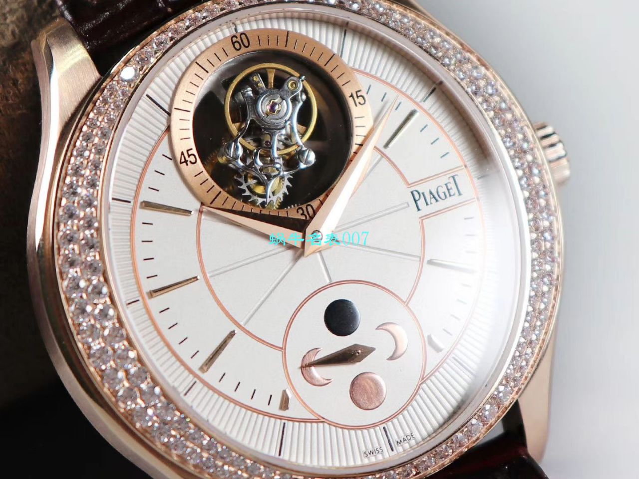【R8 Factory  High quality  Replica  Tourbillon  Watches 】 Piaget BLACK -TIE系列G0A37114,G0A39116 wrist watches  / PT020