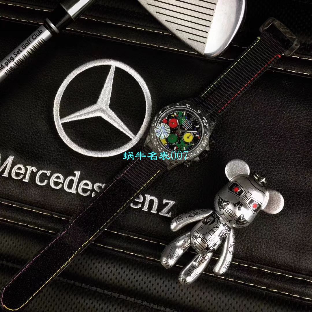 WWF新品发布： carbon fiber  Rolex ROLEX宇宙计时 Ditongna 系列之Diw团队改造版 / R399