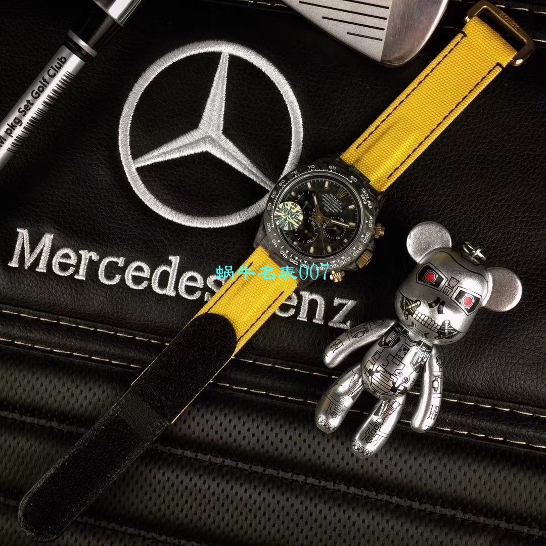 WWF新品发布： carbon fiber  Rolex ROLEX宇宙计时 Ditongna 系列之Diw团队改造版 / R399
