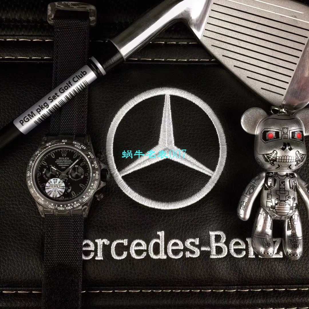WWF新品发布： carbon fiber  Rolex ROLEX宇宙计时 Ditongna 系列之Diw团队改造版 / R399