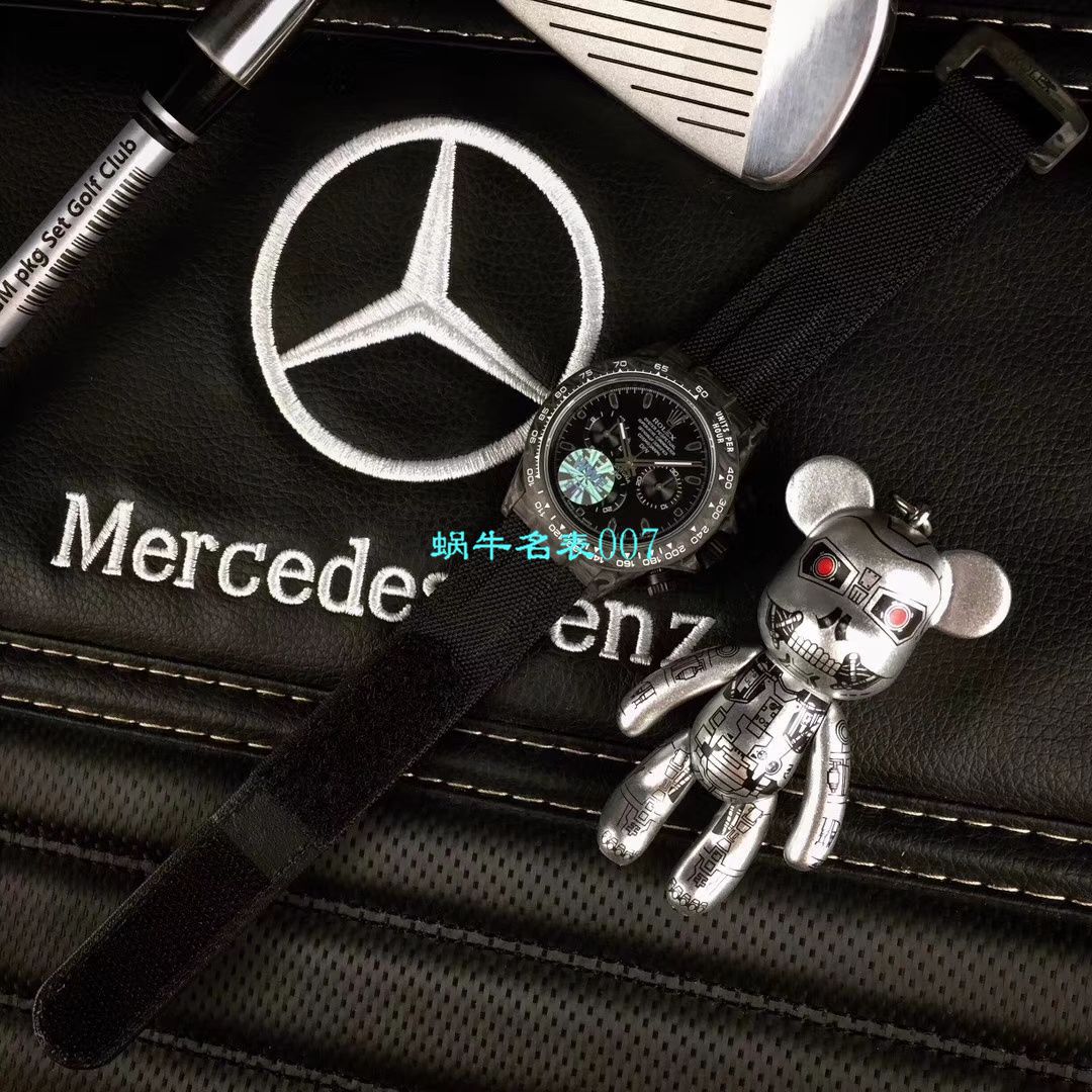 WWF新品发布： carbon fiber  Rolex ROLEX宇宙计时 Ditongna 系列之Diw团队改造版 / R399