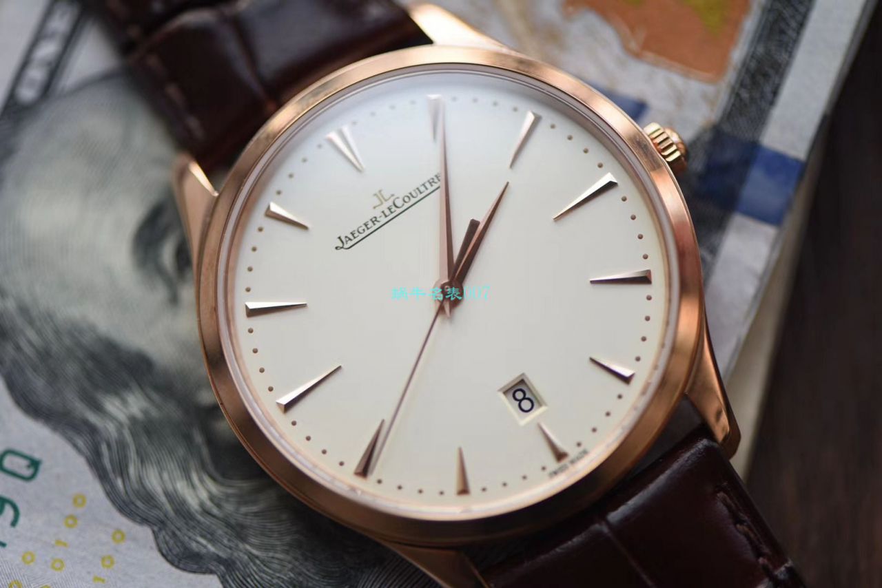 【ZF Factory Jaeger-LeCoultre High quality  Replica Watches 】 Jaeger-LeCoultre 超薄日历大师系列1282510 wrist watches  / JJ159