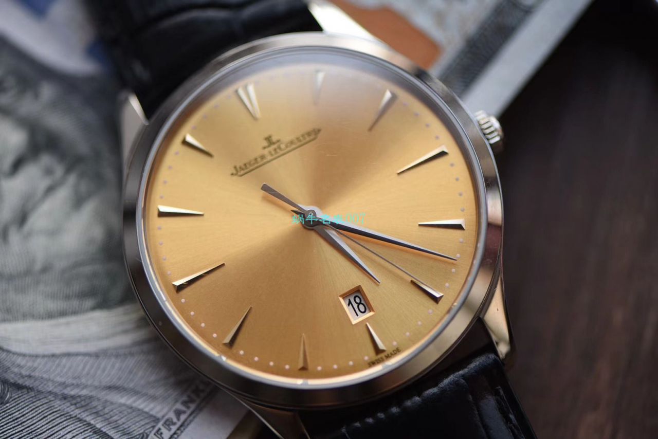 【ZF Factory  High quality  Knockoff  Watches 】 Jaeger-LeCoultre 超薄日历大师系列1288430 wrist watches  / JJ161