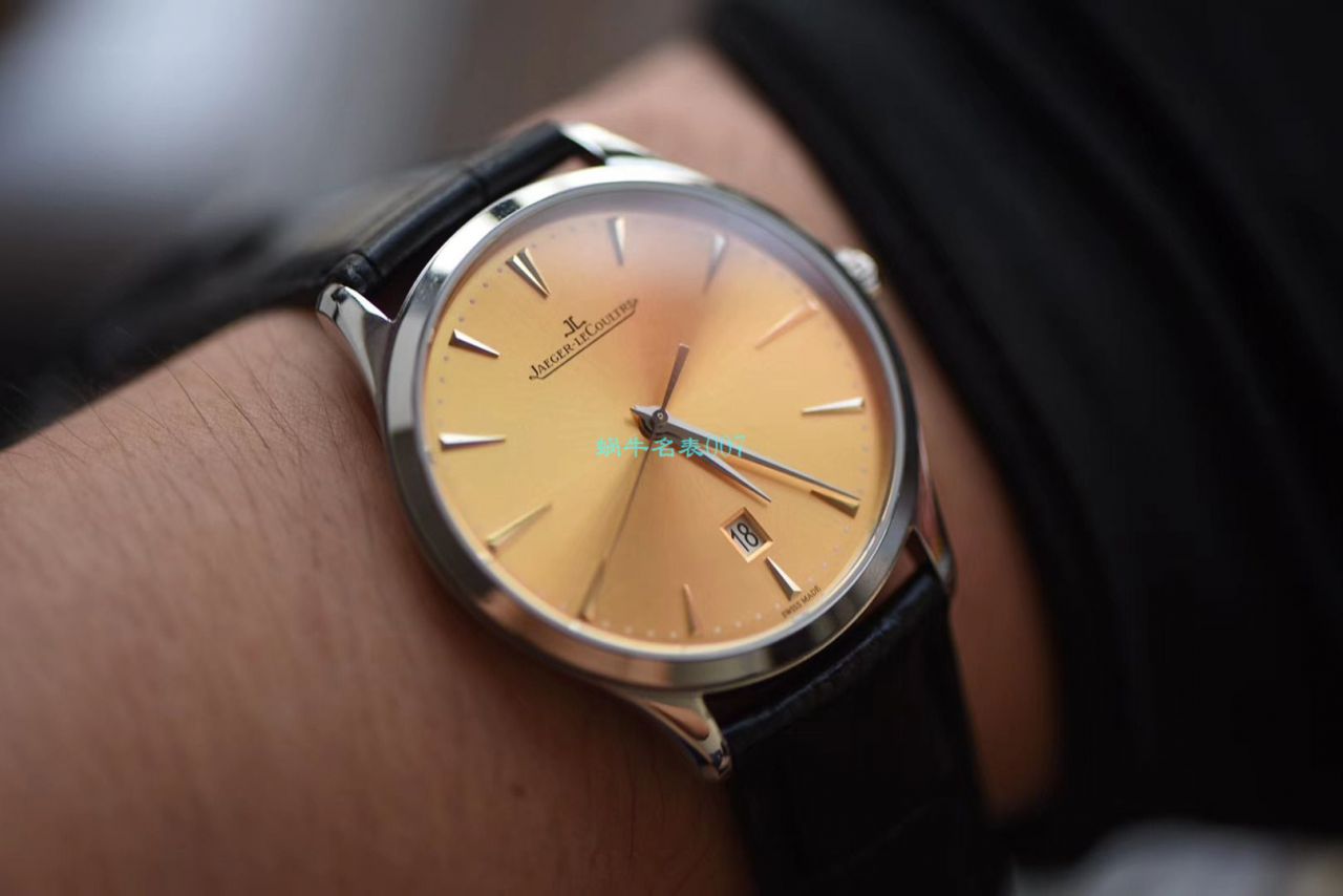 【ZF Factory  High quality  Knockoff  Watches 】 Jaeger-LeCoultre 超薄日历大师系列1288430 wrist watches  / JJ161