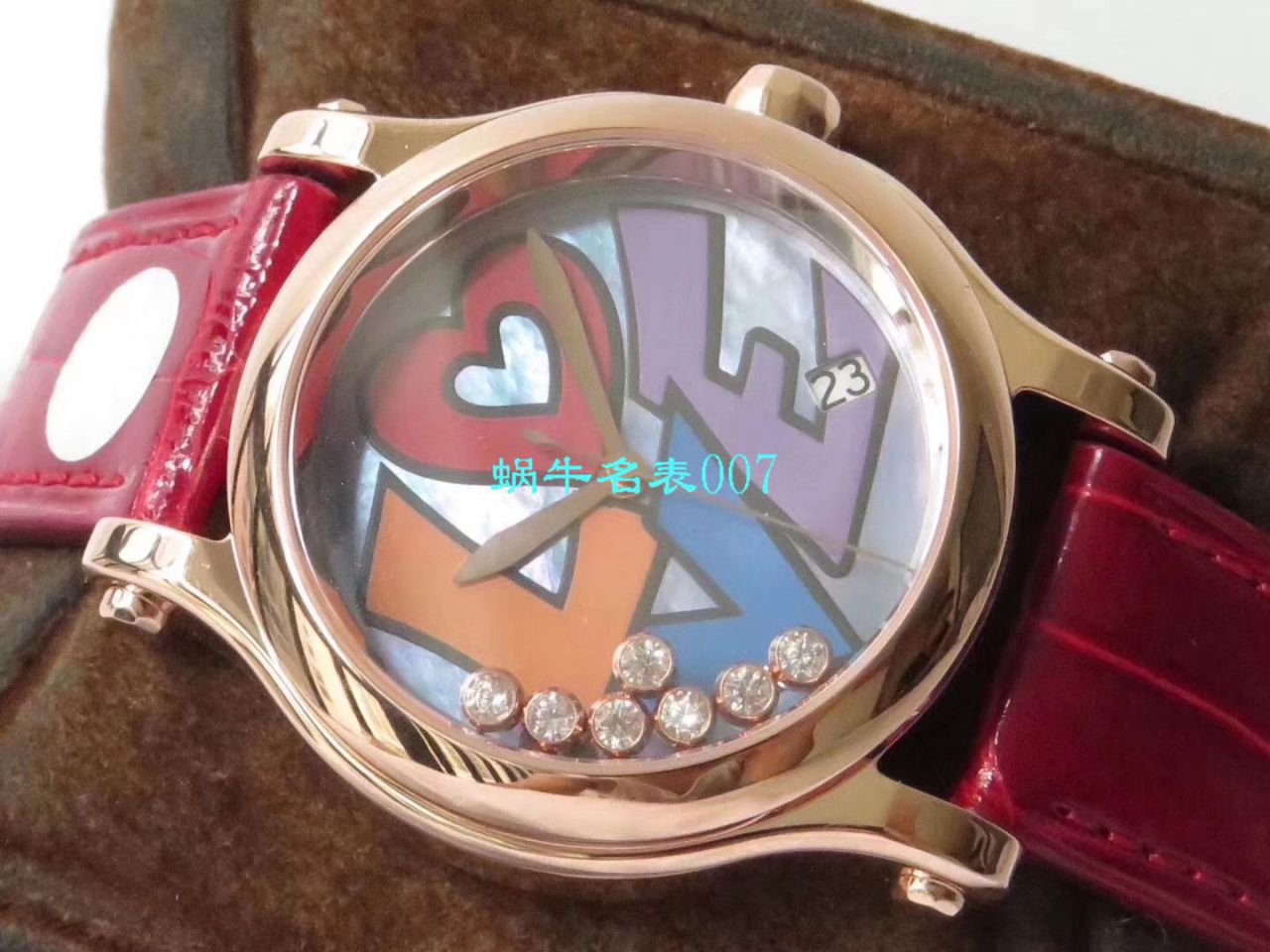 【YF Factory  Perfect  High quality  Replica 女士 Watches 】 Chopard HAPPY DIAMONDS系列278559-3008，278559-3020 wrist watches  / XB050