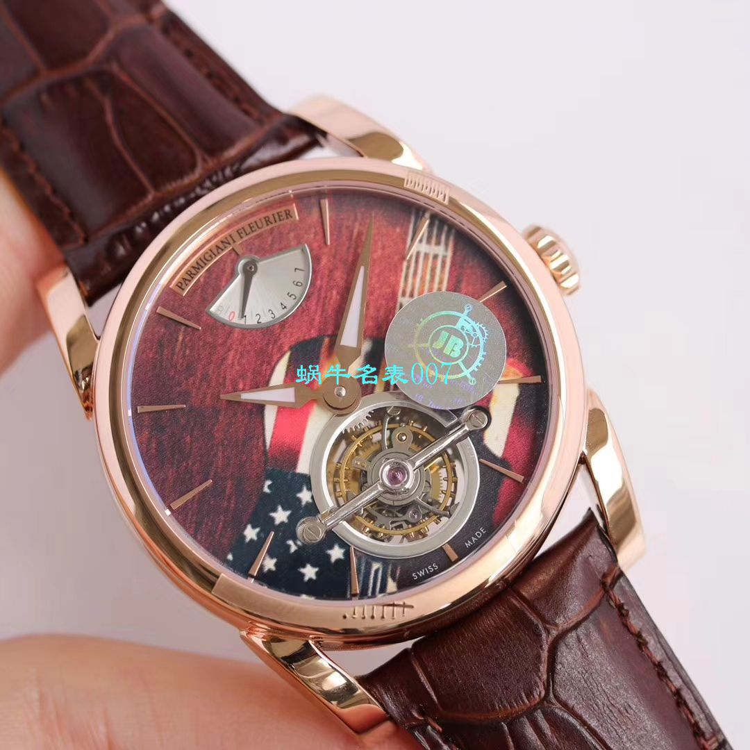 【JB Factory Parmigiani Fleurier Replica Copy  Tourbillon  Watches 】 Parmigiani 通达系列PFS251-1007000-HA1241 wrist watches  / PA036