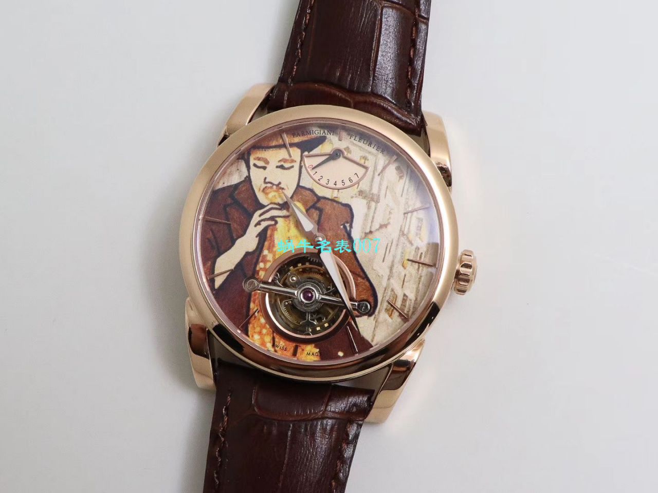 【JB Factory Parmigiani Fleurier Replica Copy  Tourbillon  Watches 】 Parmigiani 通达系列PFS251-1007000-HA1241 wrist watches  / PA036