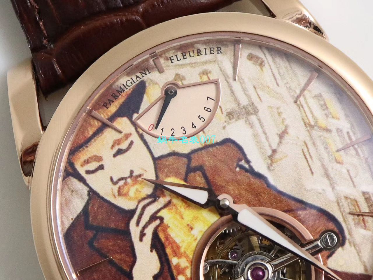【JB Factory Parmigiani Fleurier Replica Copy  Tourbillon  Watches 】 Parmigiani 通达系列PFS251-1007000-HA1241 wrist watches  / PA036