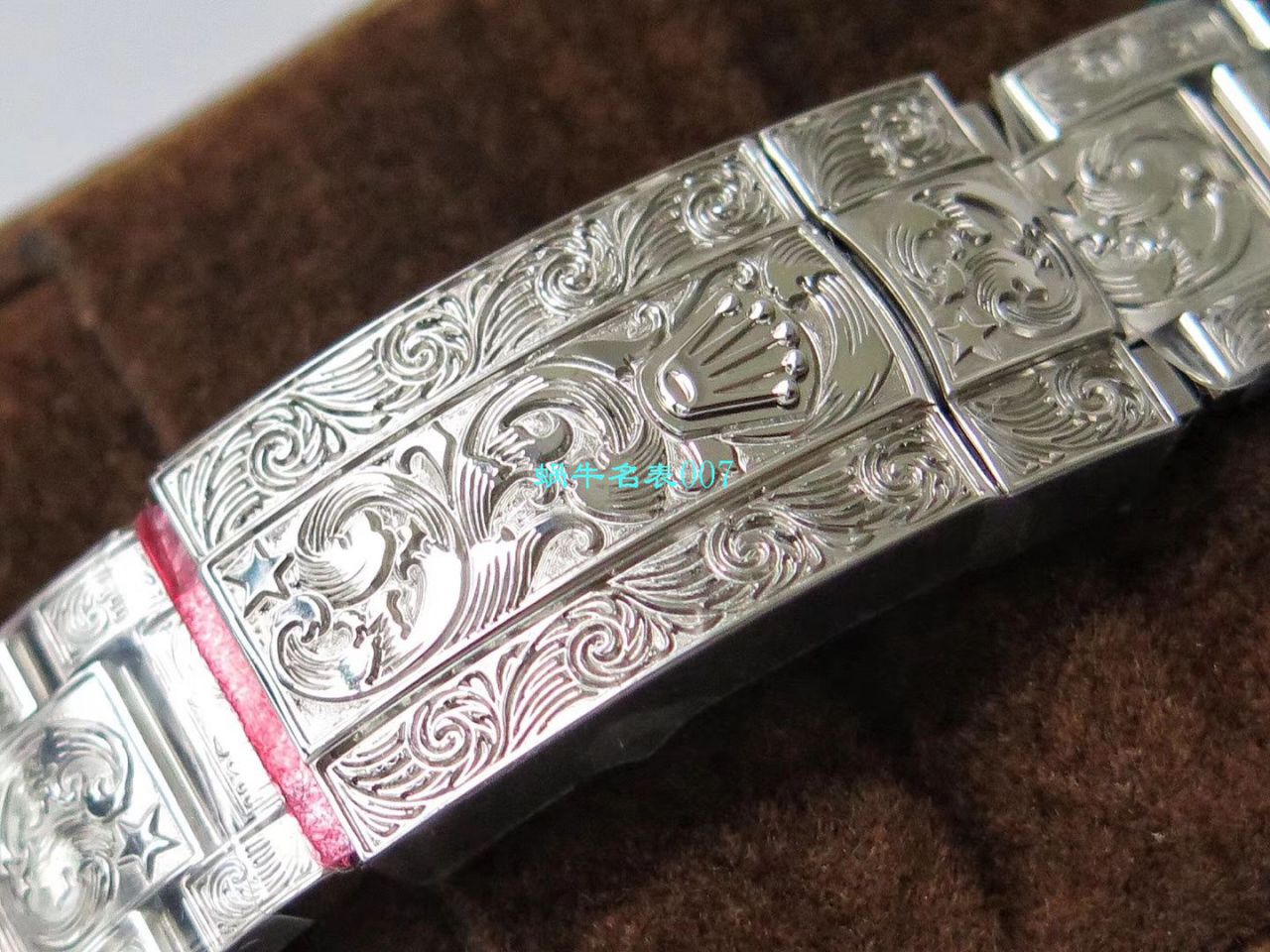 DJ创新之作，以 Rolex Milgauss为雏形配合业内最顶尖的篆刻手艺，ROLEX Milgauss雕花纹身 wrist watches  / R501