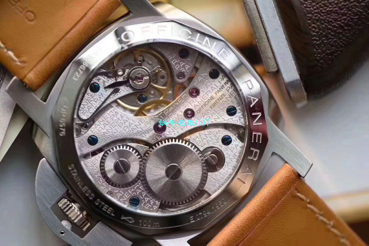 【 Video analysis XF Factory  top  Replica Copy  Watches 】PaneraiPanerai 特别版 wrist watches 系列PAM00127 wrist watches  / XF00127TT