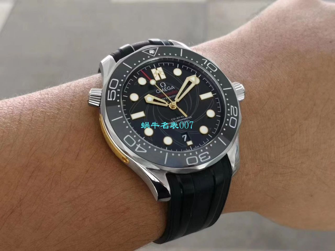 【VS Factory 007 Replica Watches 】OmegaOMEGA Seamaster 300米 top  Replica Copy 潜水表詹姆斯·邦德限量版210.22.42.20.01.004 / M619