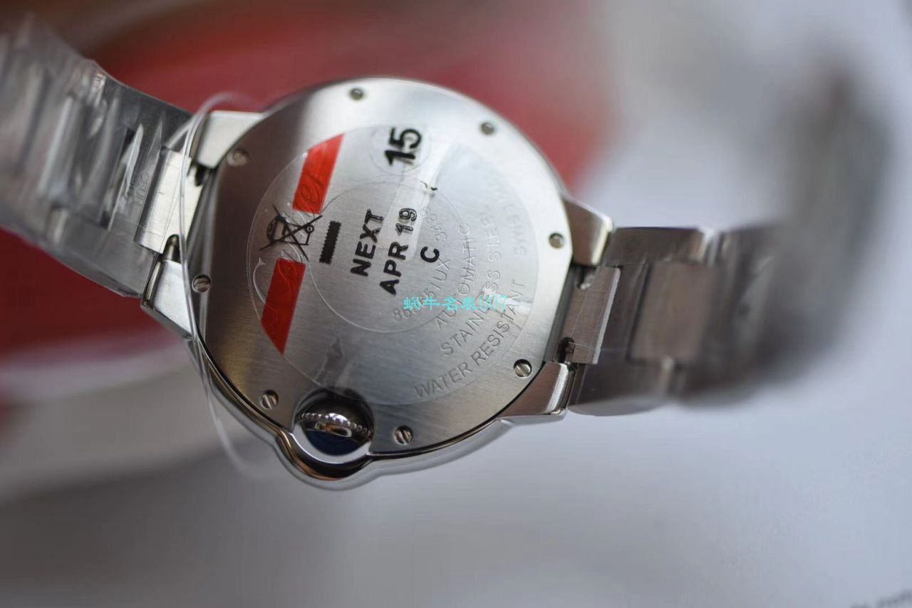 【V6 Factory 最新升级版 top  Replica Copy 女表】 Cartier  蓝气球系列WE902074 wrist watches 33毫米 / K236