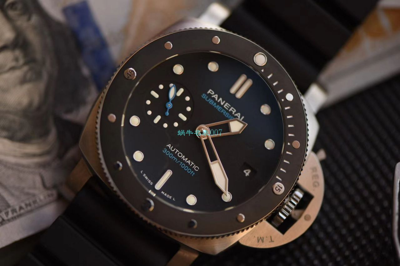 【VS Factory  top  Replica 表42毫米亚洲手腕】Panerai SUBMERSIBLE Replica  潜行系列PAM00683 wrist watches  / VSPam683