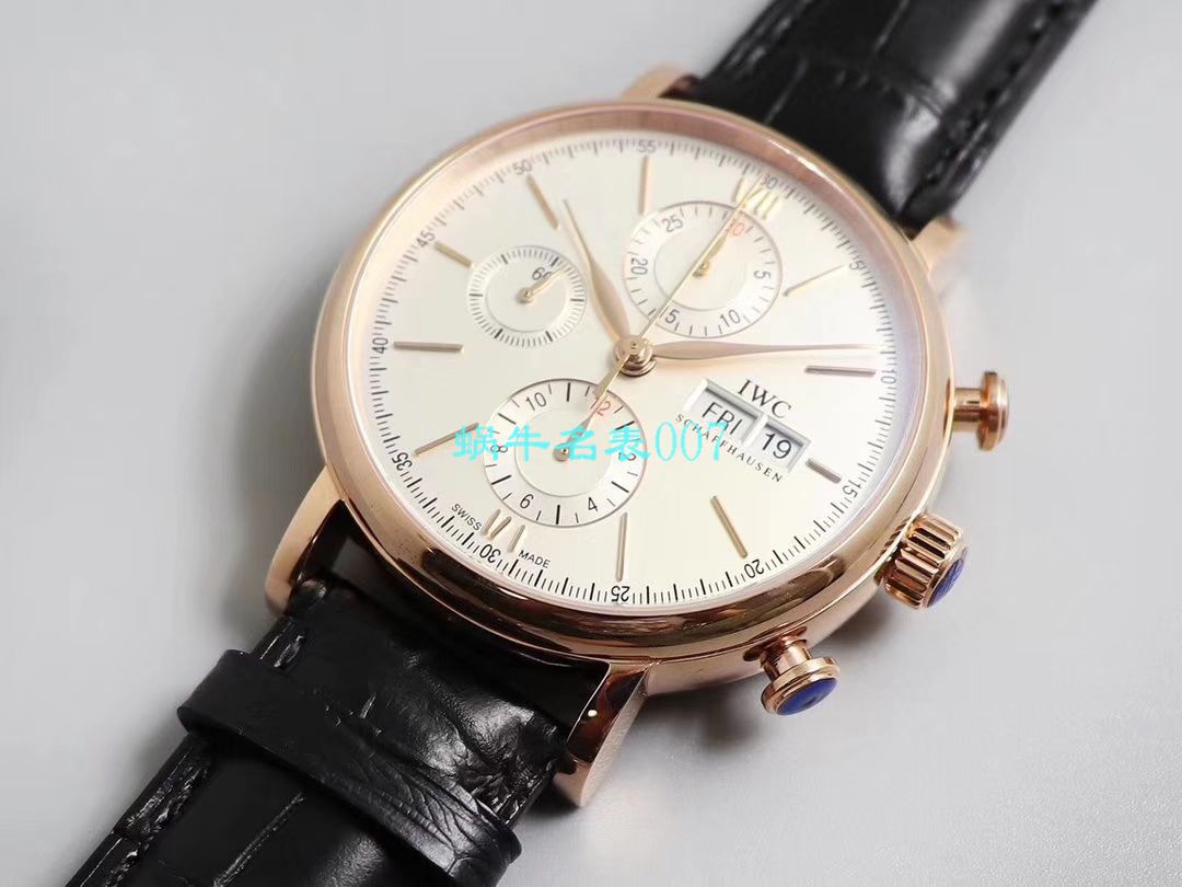 【ZF Factory IWC Replica Copy  Watches 】 IWC 柏涛菲诺计时系列IW391020 wrist watches  / WG509