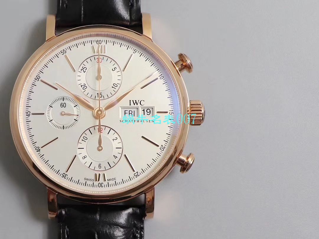 【ZF Factory IWC Replica Copy  Watches 】 IWC 柏涛菲诺计时系列IW391020 wrist watches  / WG509