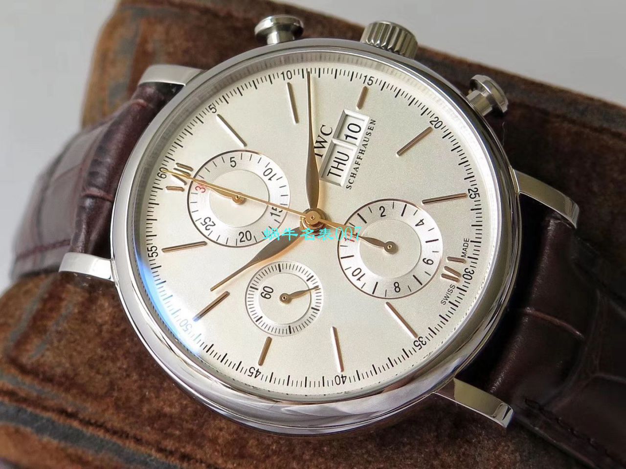 ZF匠心之作IWC波涛菲诺系列多功能计时码表 Perfect  Replica Copy  IWC IW391007，IW391031，IW391029，IW391019 wrist watches  / IW356
