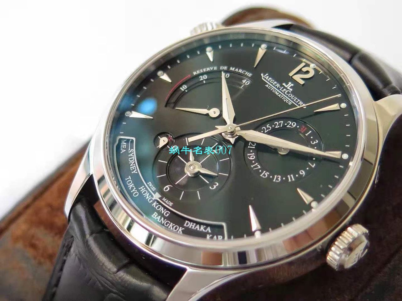 【 Video analysis ZF Factory  Jaeger-LeCoultre  Replica Copy 表】 Jaeger-LeCoultre 大师系列地理学家1422521 wrist watches  / JJ156