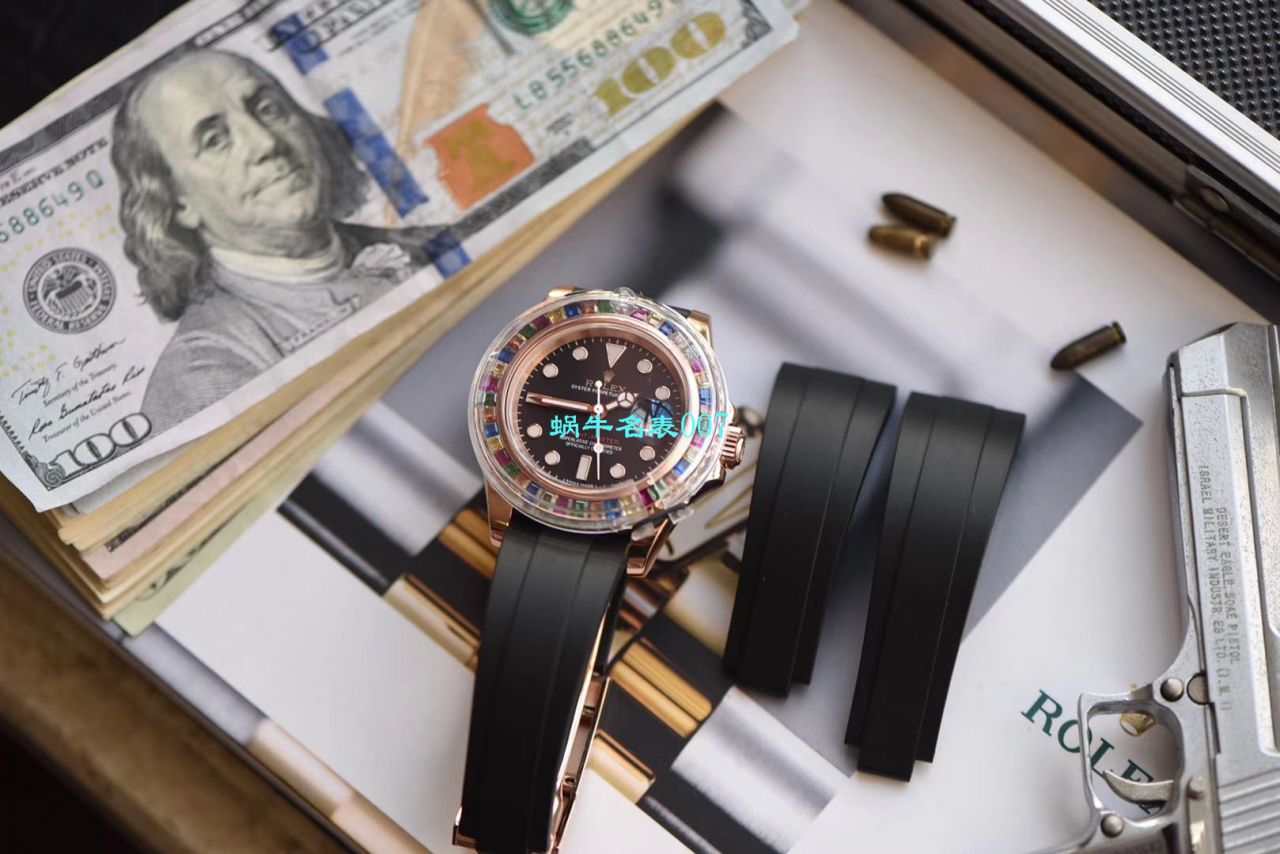 【DJ Factory Rolex糖豆 High quality  Replica Watches 】 Rolex  Yacht-Master 系列116695SATS wrist watches  / R517