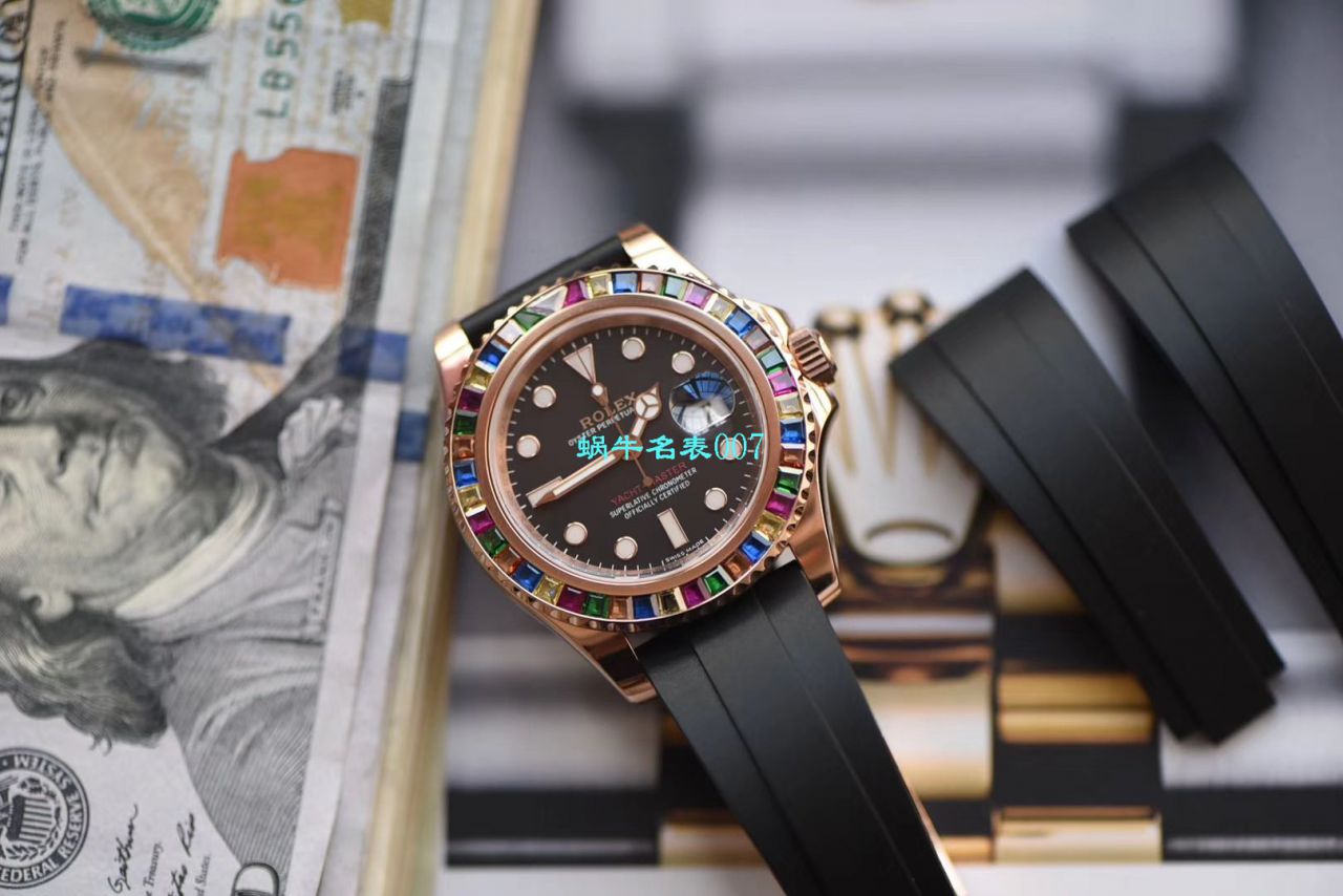 【DJ Factory Rolex糖豆 High quality  Replica Watches 】 Rolex  Yacht-Master 系列116695SATS wrist watches  / R517