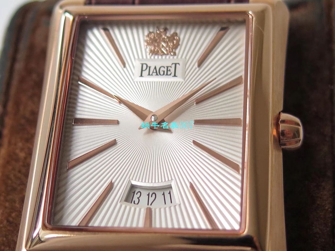 【KZ Factory  Perfect  Knockoff PIAGET黑带 Watches 】 Piaget BLACK -TIE系列G0A32120，G0A32121，G0A32058 wrist watches  / PT022