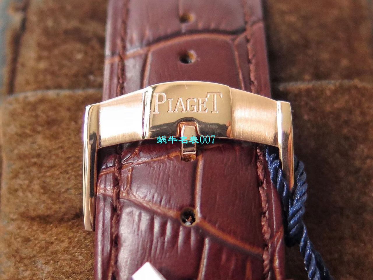 【KZ Factory  Perfect  Knockoff PIAGET黑带 Watches 】 Piaget BLACK -TIE系列G0A32120，G0A32121，G0A32058 wrist watches  / PT022