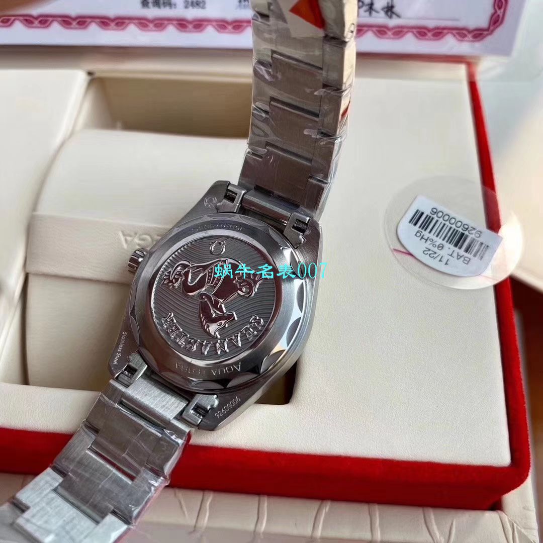 【渠道原单专柜爆款，独家首发！Aqua Terra女士 wrist watches 环镶璀璨美钻⁠】OMEGA Seamaster 系列220.10.28.60.54.001 wrist watches  / M627