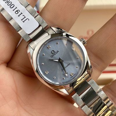 【专柜爆款，独家首发，渠道Omega女装原单】OMEGA Seamaster 系列220.10.28.60.53.001 wrist watches 