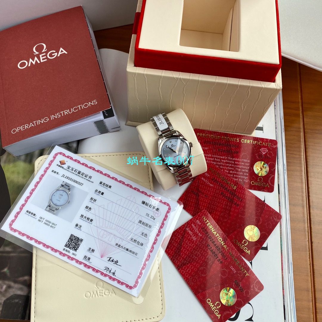 【专柜爆款，独家首发，渠道Omega女装原单】OMEGA Seamaster 系列220.10.28.60.53.001 wrist watches  / M628